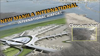 PINAKAMALAKING AIRPORT sa PILIPINAS  NEW MANILA INTERNATIONAL AIRPORT sa Bulacan SMC Project [upl. by Lejna]