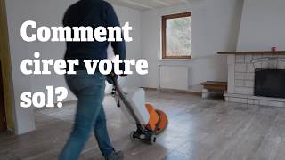 Cirer un plancher  Comment cirer un plancher   RentSetGo [upl. by Blaire]