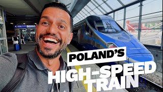 1st CLASS HIGH SPEED TRAIN in Poland  PKP EIP Warsaw  Krakow Is it Worth It [upl. by Nnayrrehs]