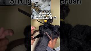 TYMO Hair Straightener Brush Type 4 Natural Hair hairtutorial tymo silkpressonnaturalhair [upl. by Tynan]