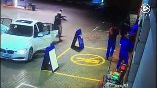 Police hunt for suspects after ATM bombed at Soweto petrol station [upl. by Cigam608]