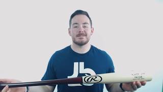 Review Rawlings VELO Maple Wood Baseball Bat PA110N Adult [upl. by Yuma]