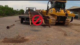 Update On New Dozer Ready To WORK and How NOT To Load Brush Rake [upl. by Iznek915]