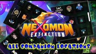 NexomonExtinction  All CompanionFollower Locations Walkthrough Guide [upl. by Aicele]