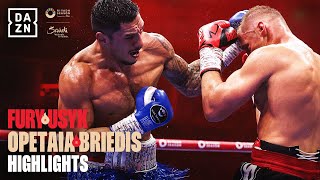 HIGHLIGHTS  Jai Opetaia vs Mairis Briedis Ring of Fire [upl. by Methuselah]