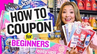 How to Coupon for Beginners 2022 ✂️ Extreme Couponing 101 [upl. by Annehcu450]