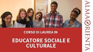 Laurea in Educatore sociale e culturale [upl. by Elaynad705]