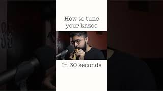 how to tune your Kazoo in 30 seconds shorts [upl. by Twila]