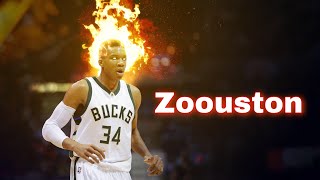 Giannis Antetokounmpo  Zoouston  NBA Mix 🦍 [upl. by Saidnac]