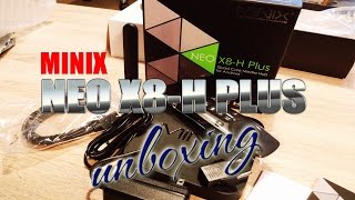 Minix Neo X8H Plus Android TVBox Unboxing  Quadcore  4K Video  Flagship efox  Colonelzap [upl. by Oramlub]