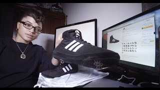 Boxing Shoe Review  Adidas Combat Speed 4 Wrestling Shoe [upl. by Ahsael]