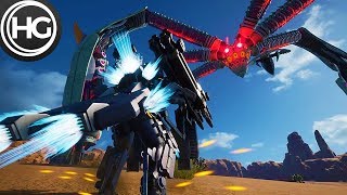 Earth Defense Force Iron Rain Gameplay [upl. by Reffinej]