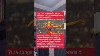 Yura Yunita Merasa Terhormat Bernyanyi Mengiringi Kemanangan Timnas Indonesia trendingshorts fyp [upl. by Ashely269]