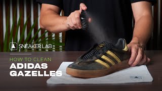 How To Clean Adidas Gazelles [upl. by Nattirb]