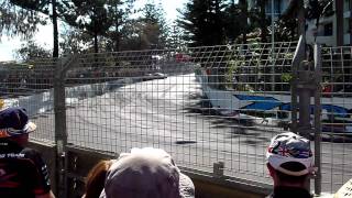 Tim Slade and Steven Johnson Crash Gold Coast 600 [upl. by Llerad]