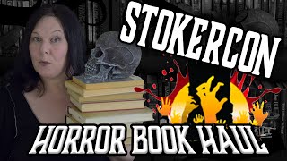 My StokerCon Horror Book Haul • Dreadful delights in the Pennsylvanian mountains [upl. by Ztnahc436]