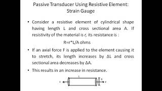 L1 2 resistive transducer [upl. by Alam]