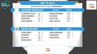 Queens 2nd Grade v Southport Premier Div 2 [upl. by Lepper]