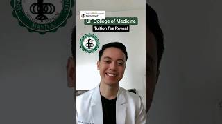 UP College of Medicine tuition fee reveal❗ 💵💰upcm upmed medschool medstudent medicine premed [upl. by Tavie996]