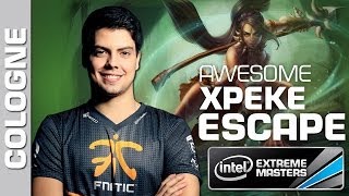 xPekes fantastic Nidalee escape  IEM Cologne [upl. by Cohn]