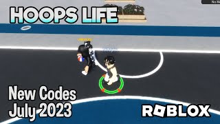 Roblox Hoops Life New Code July 2023 [upl. by Anwaf]