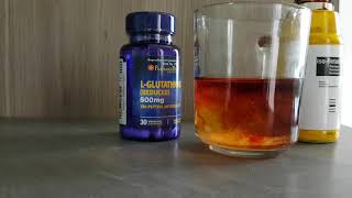 Puritanss Pride L Glutathione 500mg testing review [upl. by Forrester]