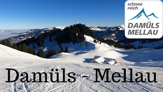 Damüls  Mellau  Piste 25 [upl. by Nashoma]