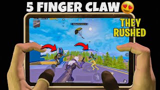 5 Finger Claw 🔥 Handcam PUBG Mobile [upl. by Buskus]