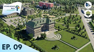 Stunning University Village  Ep 09 Pengasas Bay  Cities Skylines 2 [upl. by Hadlee697]