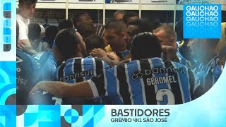 BASTIDORES  GRÊMIO 4x1 SÃO JOSÉ CAMPEONATO GAÚCHO 2024 [upl. by Arvind140]