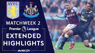 Aston Villa v Newcastle  PREMIER LEAGUE HIGHLIGHTS  8212021  NBC Sports [upl. by Ylloj714]