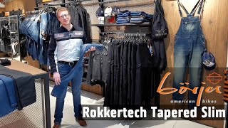 Rokkertech Motorradhosen Review  Börjes American Bikes [upl. by Ralfston]