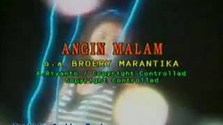 ANGIN MALAM BROERY MARANTIKA KARAOKE [upl. by Nlycaj]