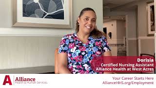 Alliance Health and Human Services Career Video [upl. by Niwdog]