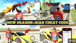 New DragonSian Cheat Code in Indian Bike Driving 3D 🤯🔥 New Train Feature in Update [upl. by Michel]