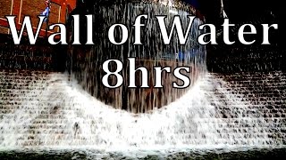 8hrs quotSleep Soundsquot Wall of Water [upl. by Haroppizt61]