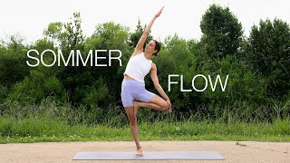 Sommer Yoga Flow  Kraft Balance Beweglichkeit  wohltuende 30 Min für alle Level [upl. by Aineval]