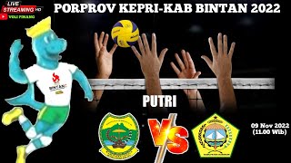 LIVE🔴LINGGA VS KARIMUN  PORPROV KEPRIBINTAN 2022 [upl. by Rabush669]