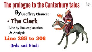 The Clerk in Chaucers quotThe Canterbury Talesquot Lines 285 to 308 Explained [upl. by Carlson]