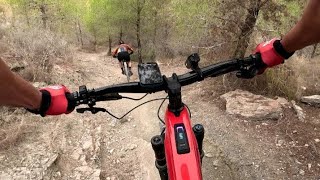 RUTA MTB ASPE BAJADAS TECNICAS SUPERADAS 🤠🤟🚵🔥 [upl. by Ernestine141]