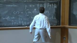 Lecture 5 Operators and the Schrödinger Equation [upl. by Alleyn686]