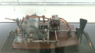 Working Model of USS Monitors Steam Engine [upl. by Attelocin413]