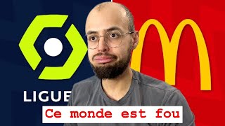 McDonalds partenaire de la Ligue 1  votre santé nest plus un problème quand il sagit dargent [upl. by Eenerb919]