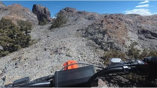 Cherry Creek Dirt Bike Ride Near Little Sahara Sand Dunes Utah [upl. by Johathan]