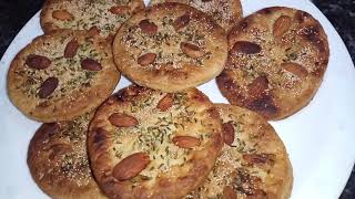 Tabarak Roti in Pan  Tabarak Biscuit Recipe  Rajab Special Recipe Without Oven [upl. by Valli]