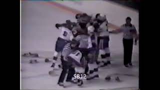 Geoff Courtnall vs Dale Hawerchuk amp Lyndon Byers vs Paul MacLean Oct 211984 [upl. by Seema]