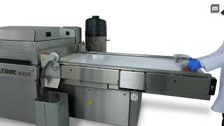 MULTIVAC HighOutput Belted Chamber Packaging Machine  Split Belt  Single Operator [upl. by Normand]