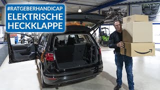 Elektrischer Heckklappenöffner nachrüsten Ratgeber Handicap56 [upl. by Kahaleel]