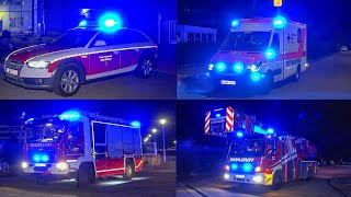 🔥GEFÄHRLICHER BRAND🔥 AKTIVKOHLE IN FLAMMEN  FEUERWEHR ETTLINGEN im GROSSEINSATZ  BLAULICHT [upl. by Euqimod254]