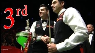 World Snooker Championship 2014 Final  RONNIE OSULLIVAN vs MARK SELBY  Third Session [upl. by Lienaj556]